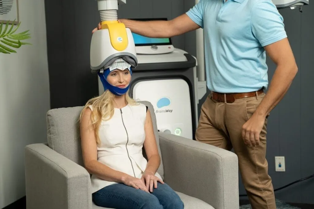 Deep TMS Therapy in Progress