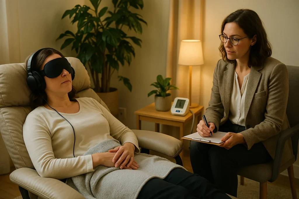 Guided Psychedelic-Assisted Therapy Session